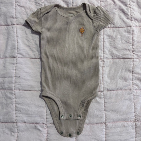 Carter's Purple and White Bodysuits Soft and Stylish One Pieces - Picture 10 of 11